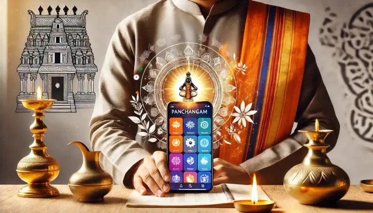 Panchangam appication on smartphone