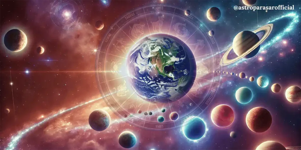 Planetary influence in Vedic astrology consultation