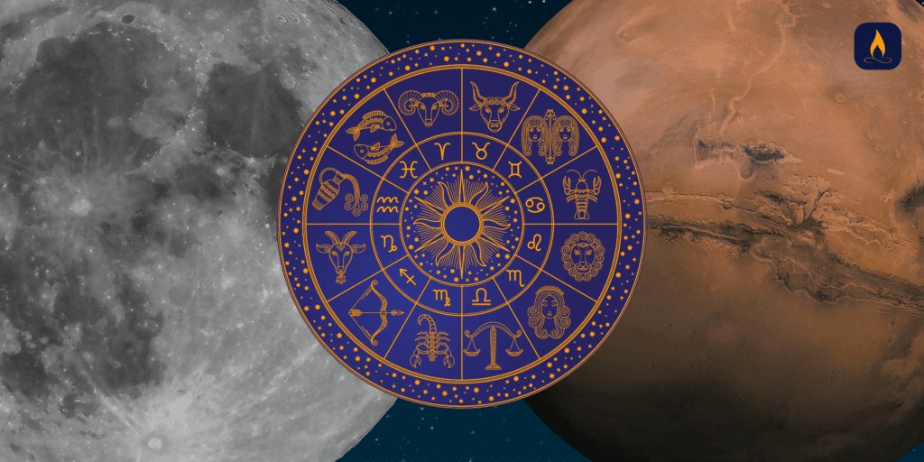 moon and mars conjunction