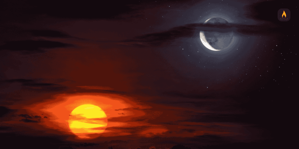 sun and moon conjunction