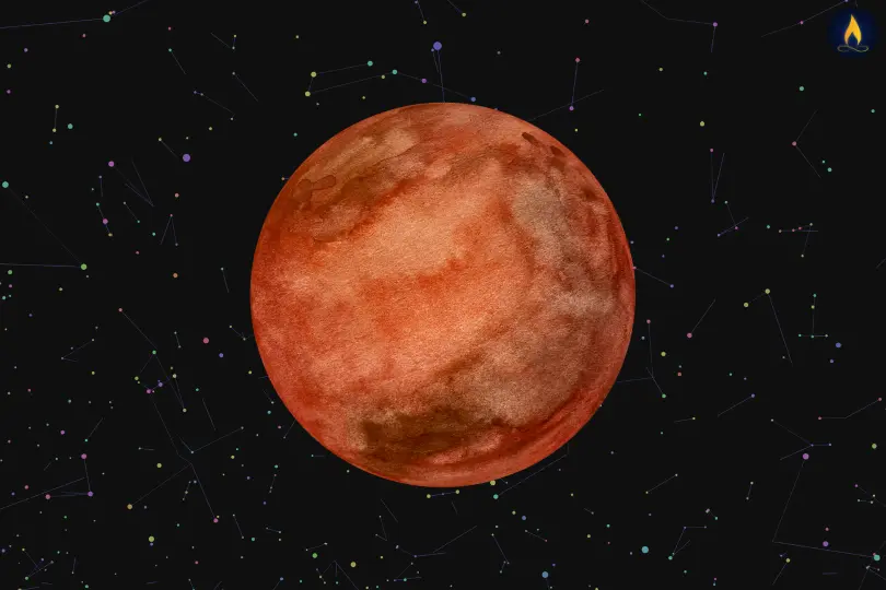 Mangal/Mars - Runing planet of Mesha Rashi