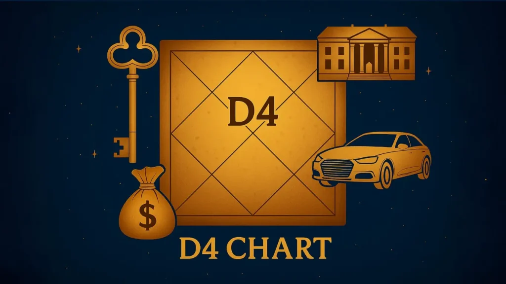 D4 Chart (Chaturthamsha) in Vedic Astrology
