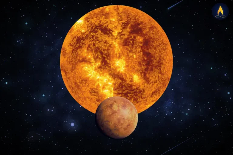 Shukra Asta(Venus Combust) illustration